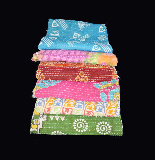 Kantha Cotton Throws