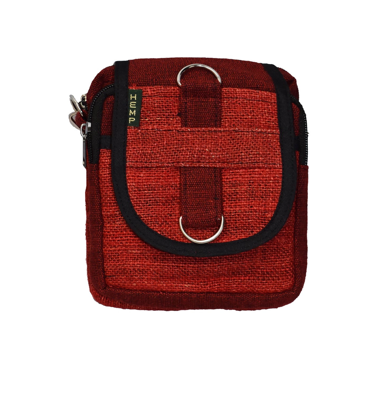 Plain Hemp & Cotton Passport Bag