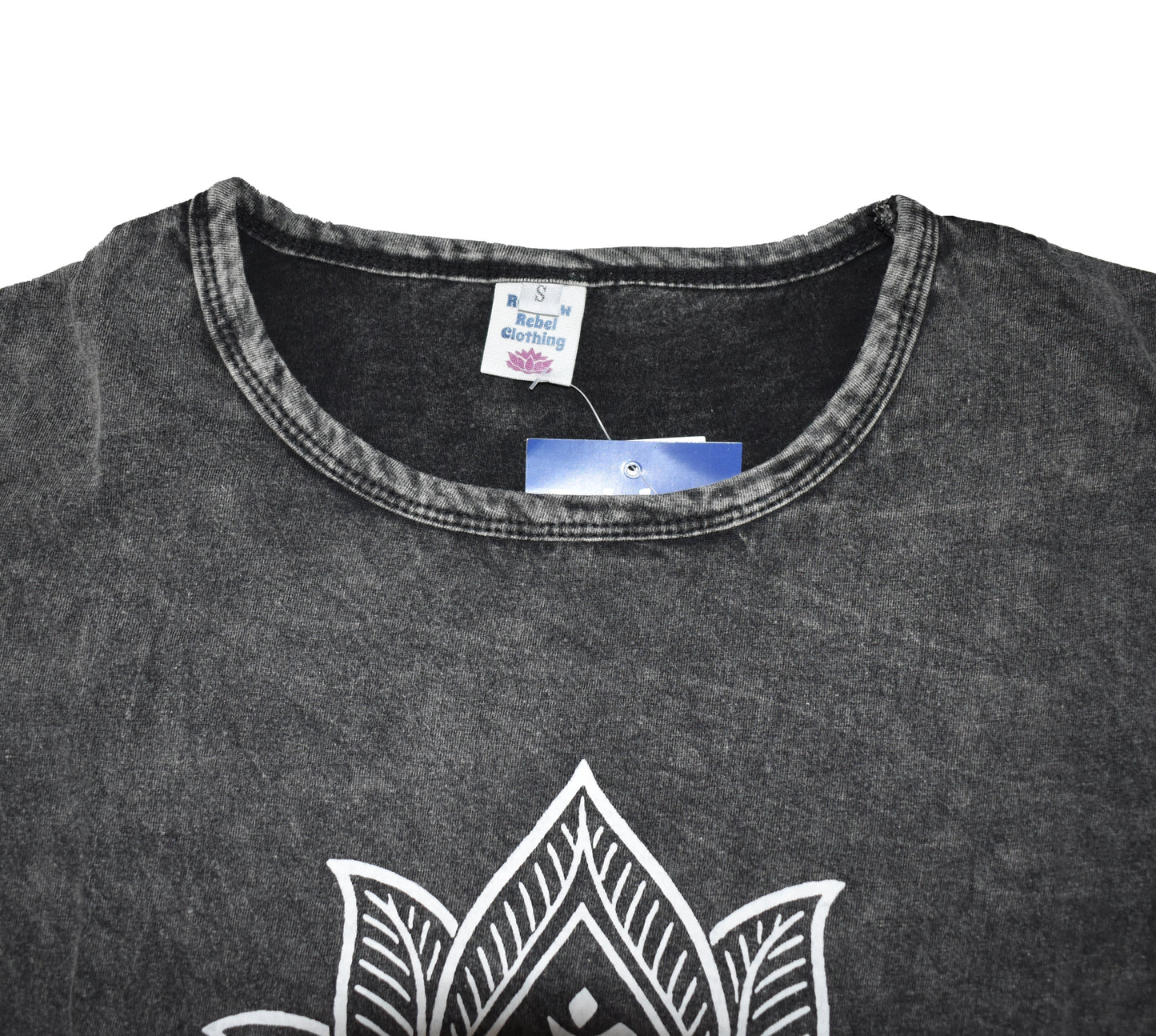 Lotus Print T Shirt Top