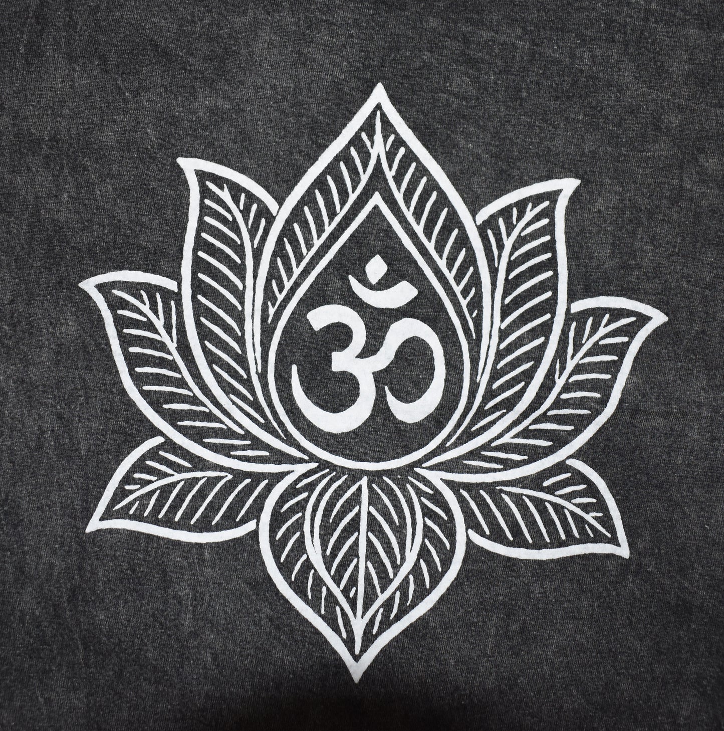 Lotus Print T Shirt Top