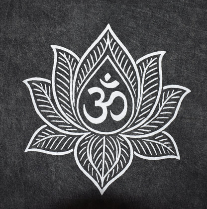 Lotus Print T Shirt Top