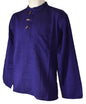 Plain Cotton Collarless Shirt