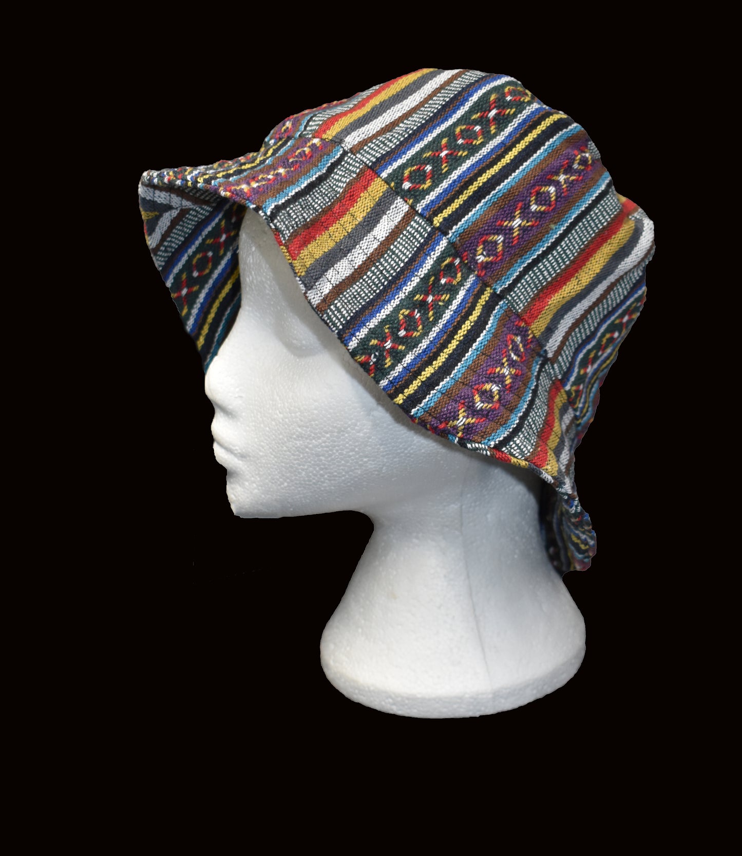 Woven Cotton Bucket Hat