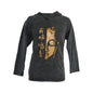 Om Buddha Cotton Hooded Top