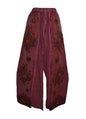 Embroidered Fisherman Style Trousers