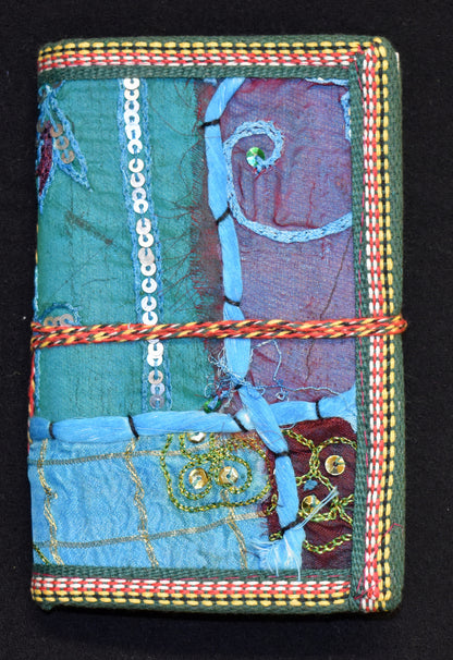 Sari Fabric Cover Notebooks