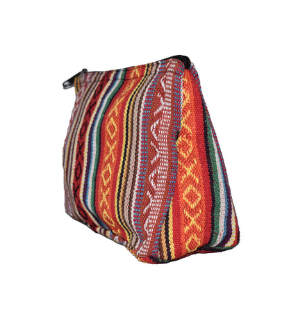 Woven Cotton Make Up Bag