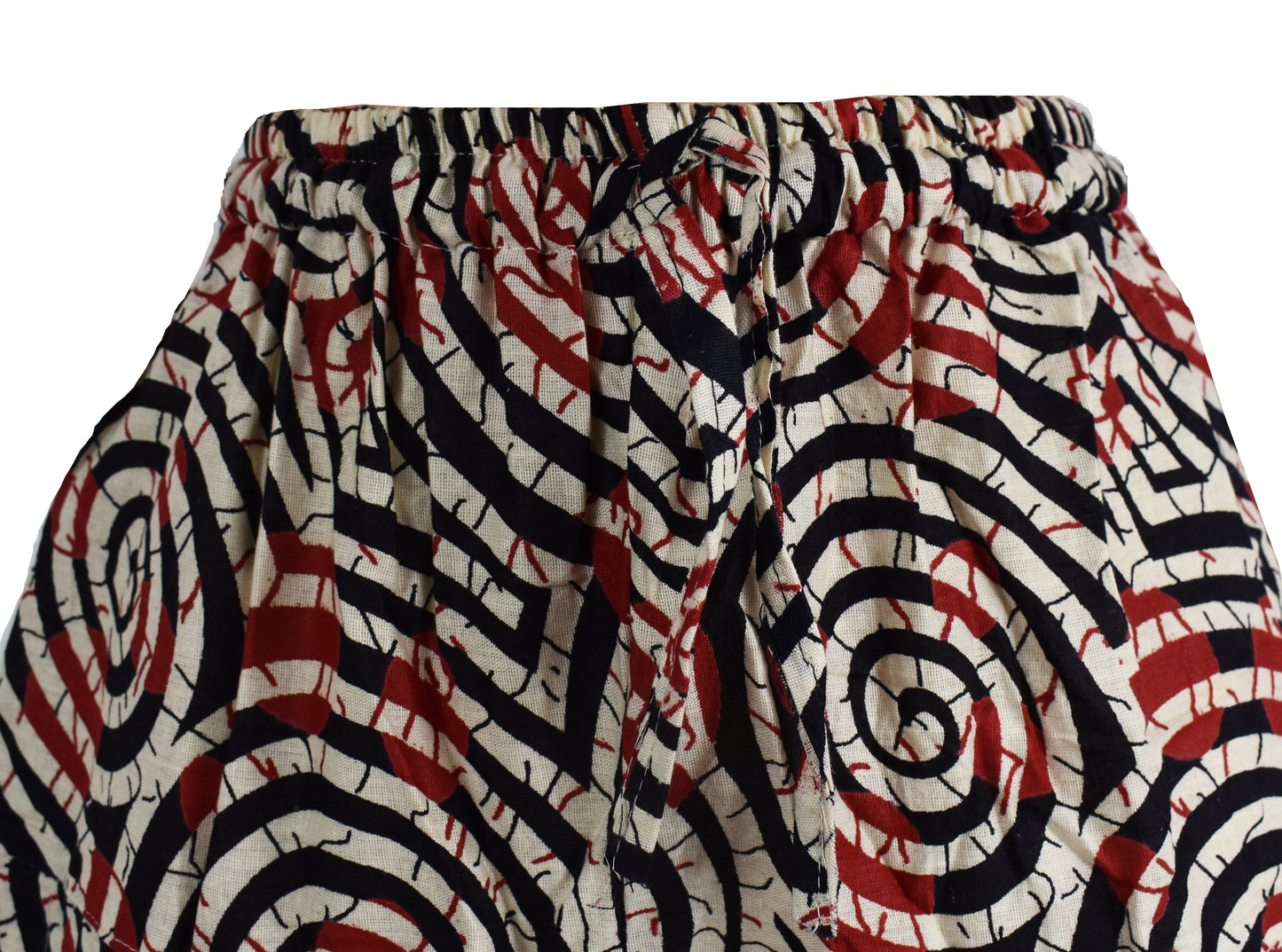 Jalebi Print Afghani Harem Trousers