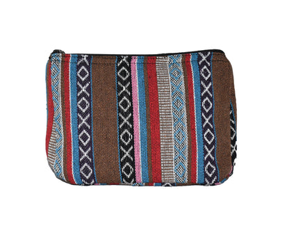 Woven Cotton Make Up Bag