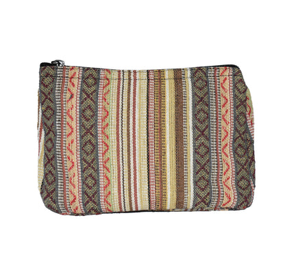 Woven Cotton Make Up Bag