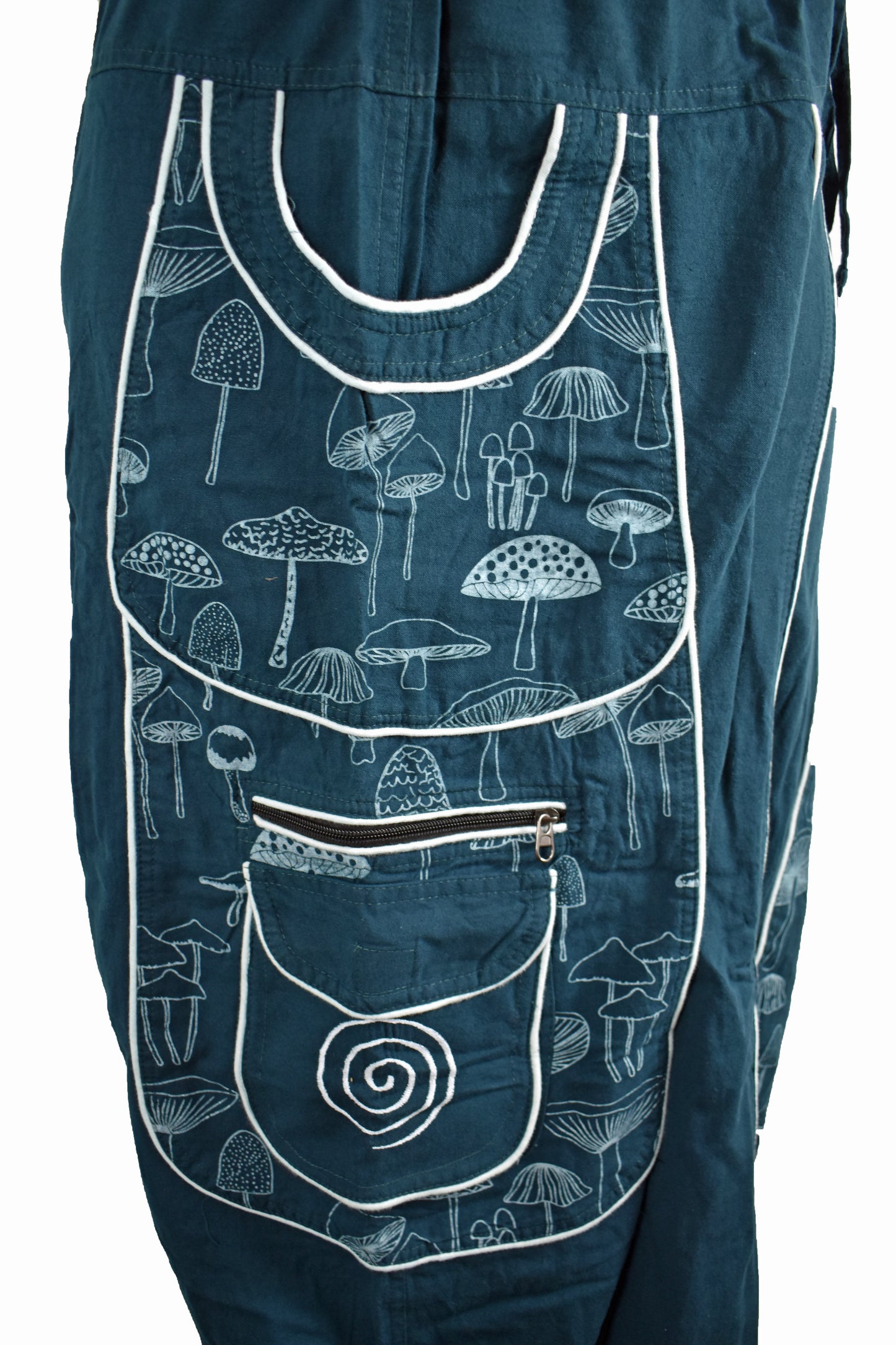 Mushroom Print Harem Trousers