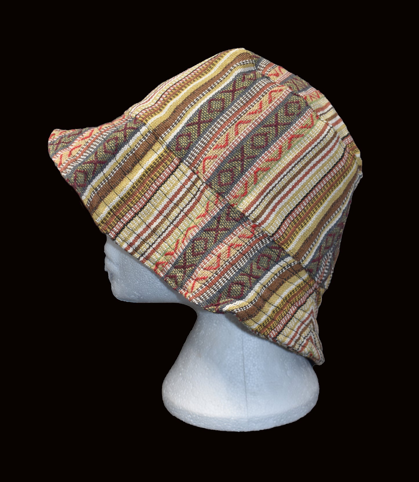Woven Cotton Bucket Hat
