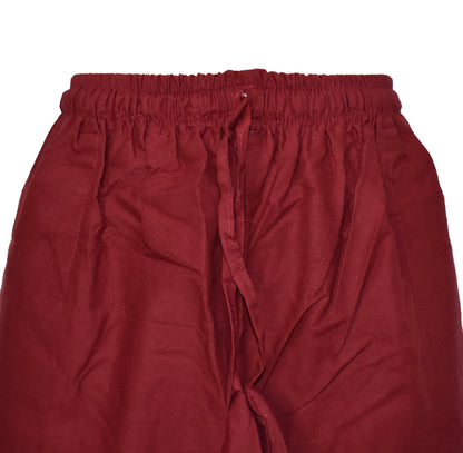 Plain Cotton Harem Trousers