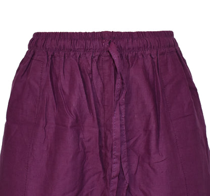 Plain Cotton Harem Trousers