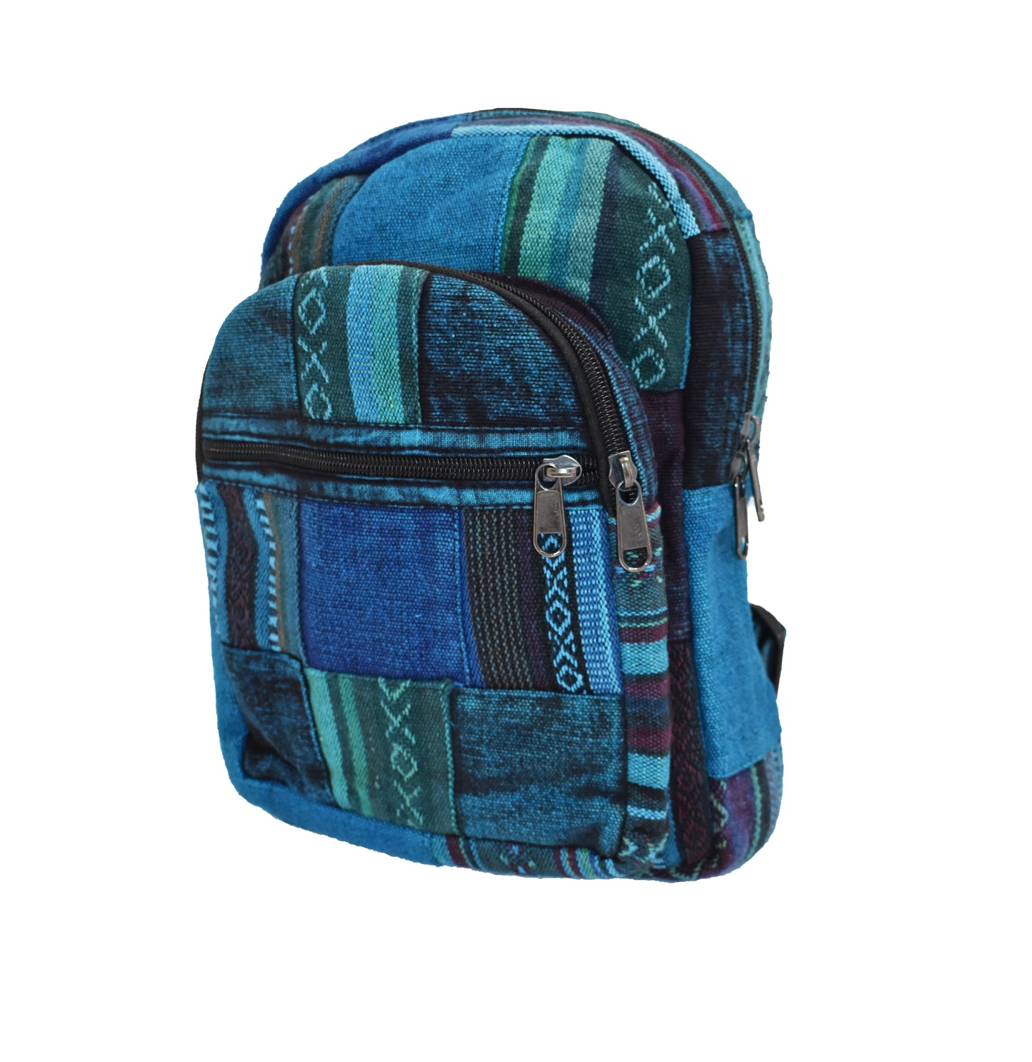 Overdyed Patchwork Cotton Back Pack Bag