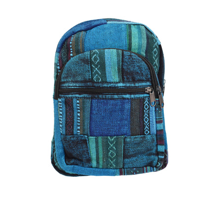 Overdyed Patchwork Cotton Back Pack Bag