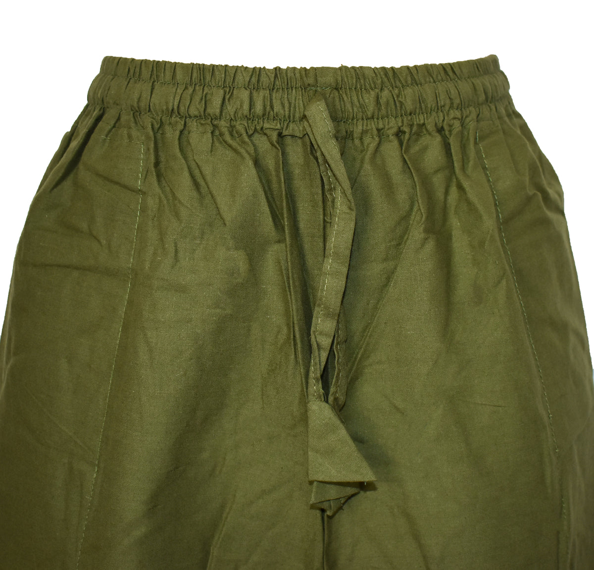 Plain Cotton Harem Trousers