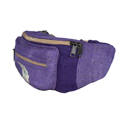 Plain Hemp & Cotton Bum Bag
