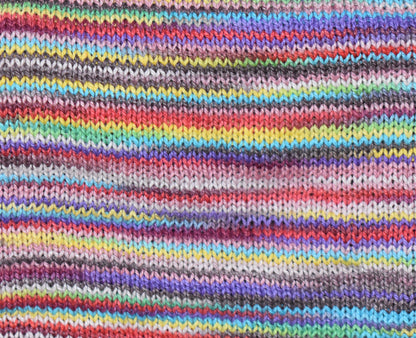 Double Length Striped Cotton Hair Band