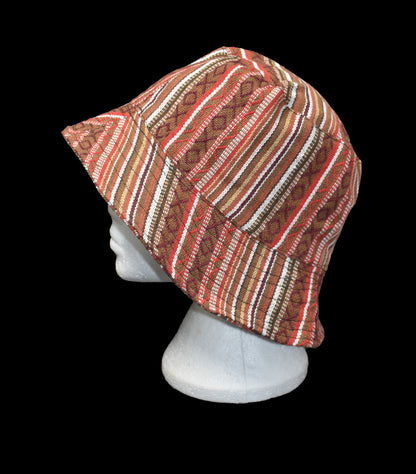 Woven Cotton Bucket Hat