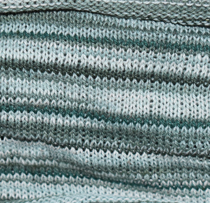 Double Length Striped Cotton Hair Band