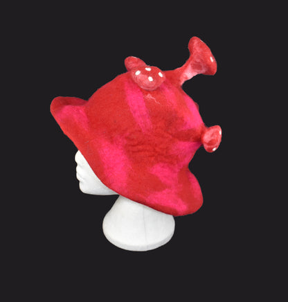 Mushroom Felt Hat