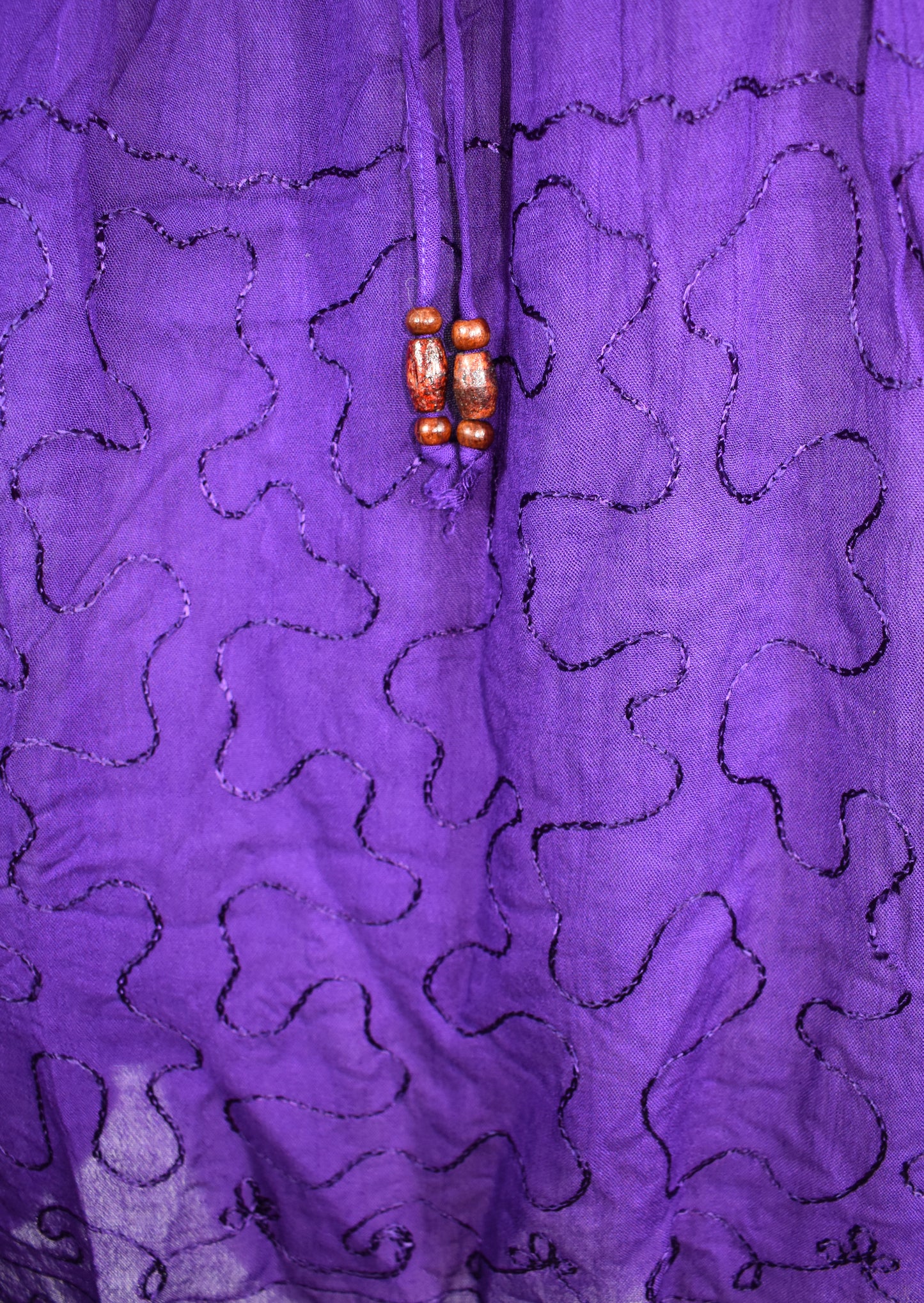 Embroidered Viscose Blouse