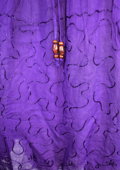 Embroidered Viscose Blouse