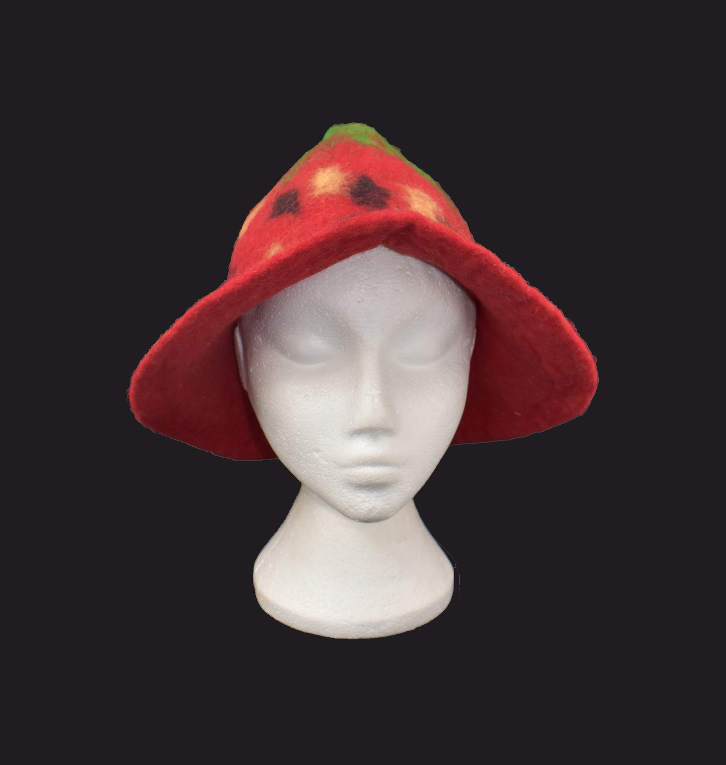 Felt Hat - Strawberry