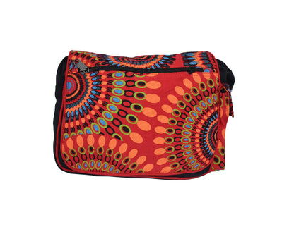 Circle Mandala Print Shoulder Bag