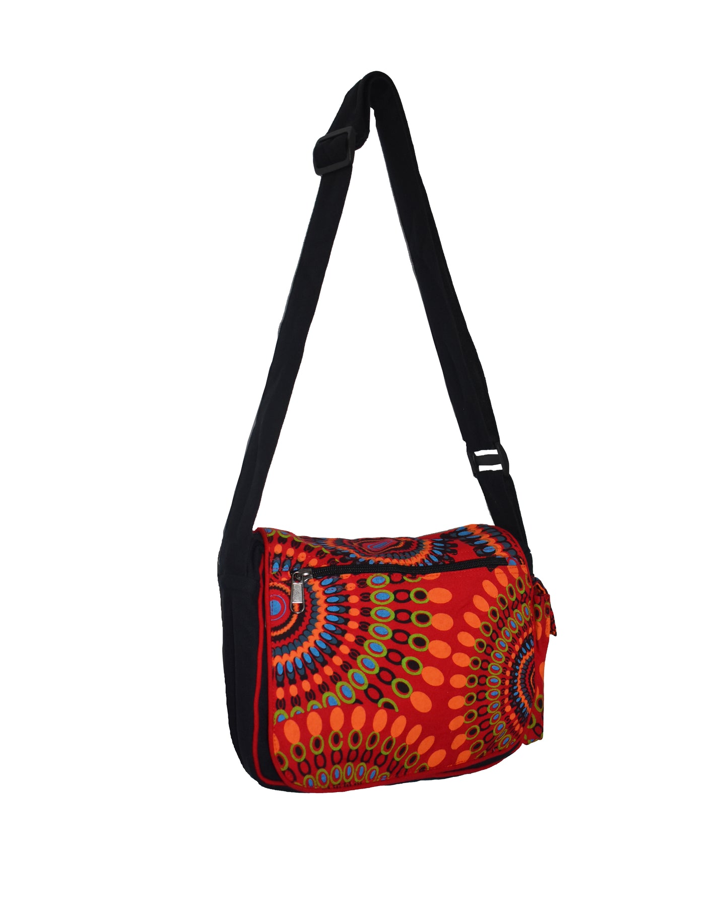 Circle Mandala Print Shoulder Bag