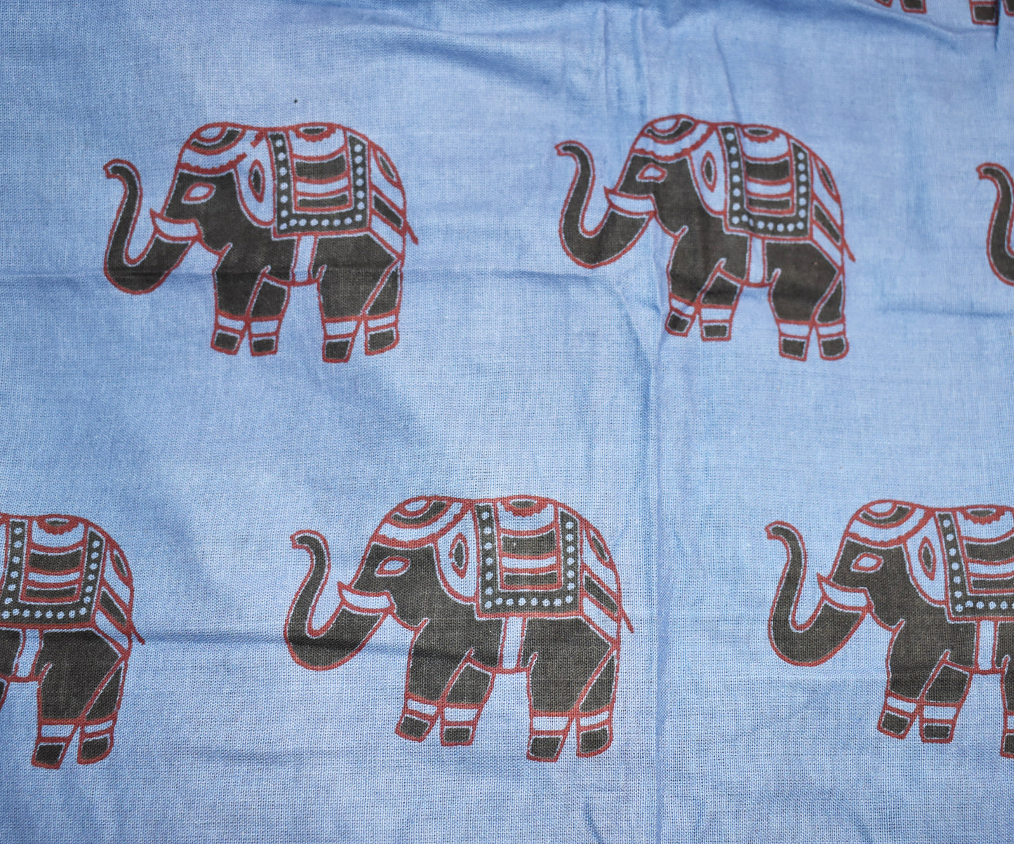 Elephant Print Afghani Harem Trousers