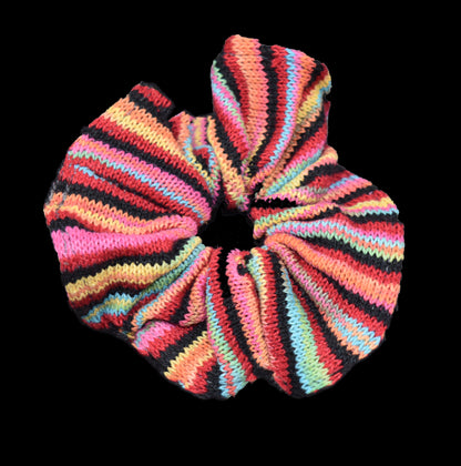 Woven Cotton Scrunchies