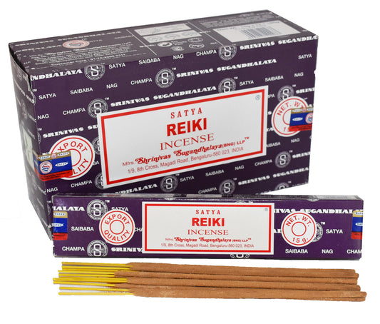 Satya Reiki Incense 15g 12 Sticks