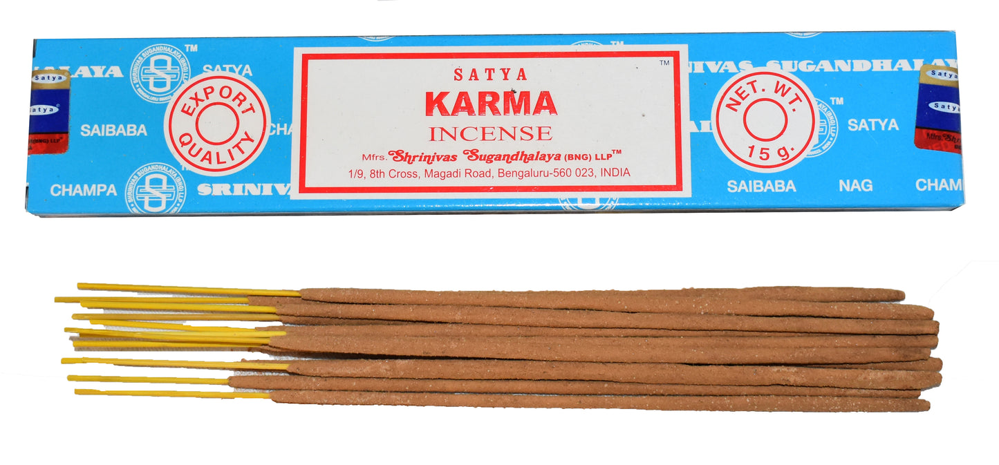 Satya Karma Incense 15g 12 Sticks