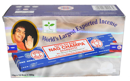 Satya Nag Champa Incense 15g 12 Sticks