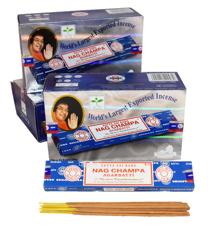 Satya Nag Champa Incense 15g 12 Sticks