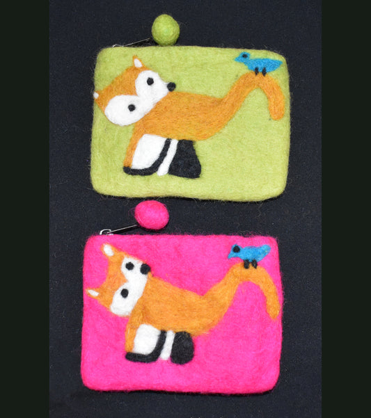 Felt Purses - Fox