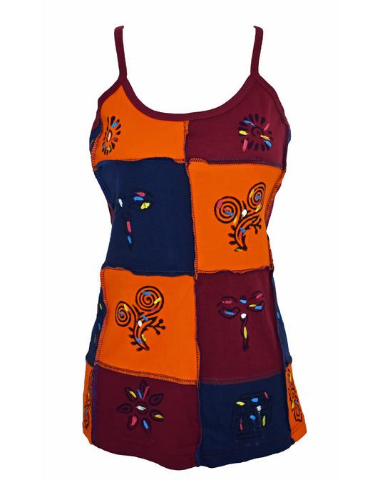 Patchwork Vest Top