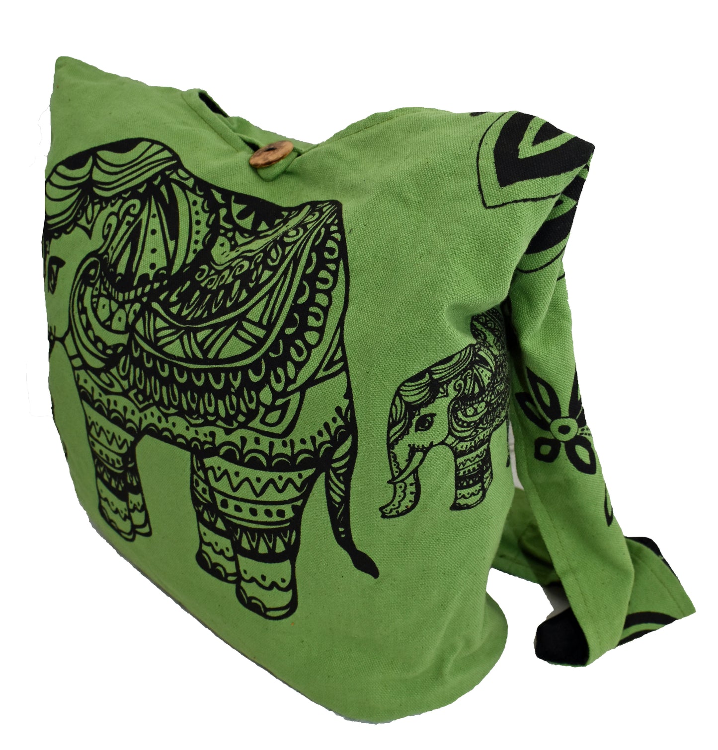 Elephant Print Sadhu Shoulder Bag