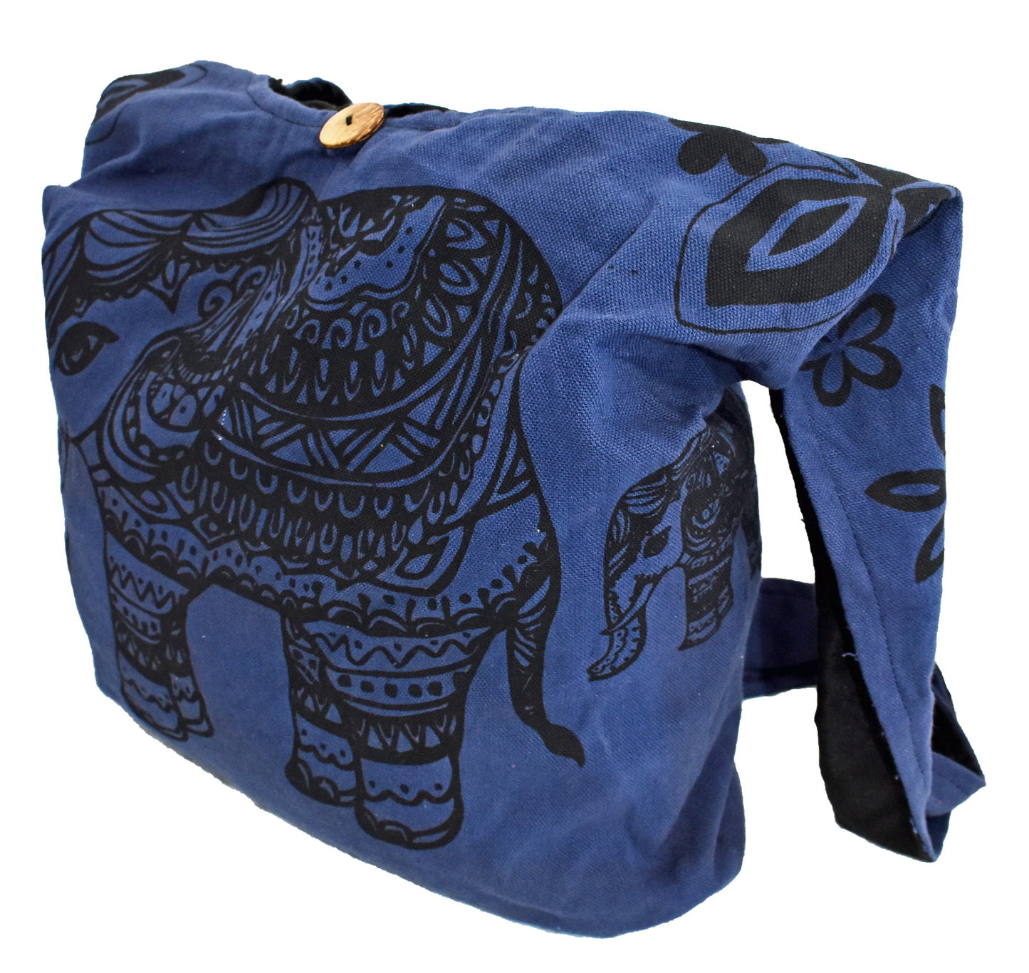 Elephant Print Sadhu Shoulder Bag