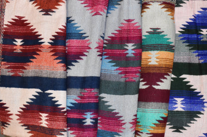 Acrylic Fleece Blanket Shawl