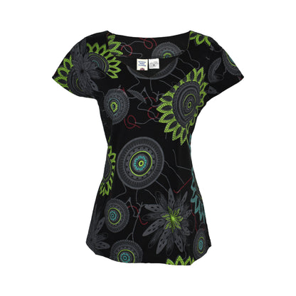 Floral Printed Cotton Top