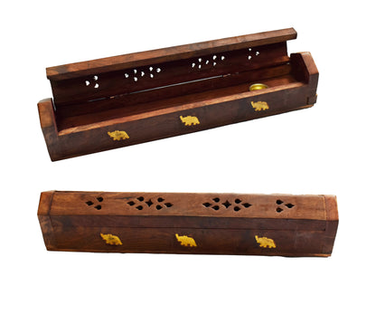 Mango Wood Incense Burner Box