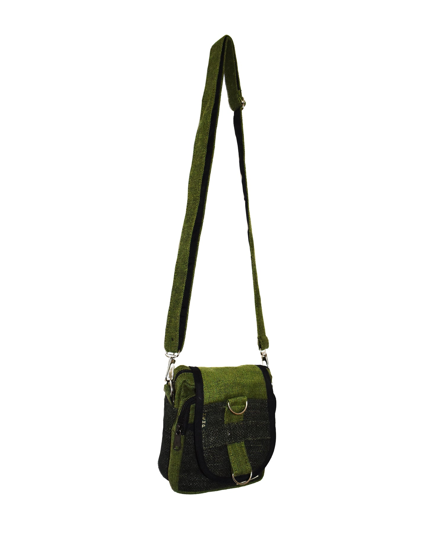 Plain Hemp & Cotton Passport Bag