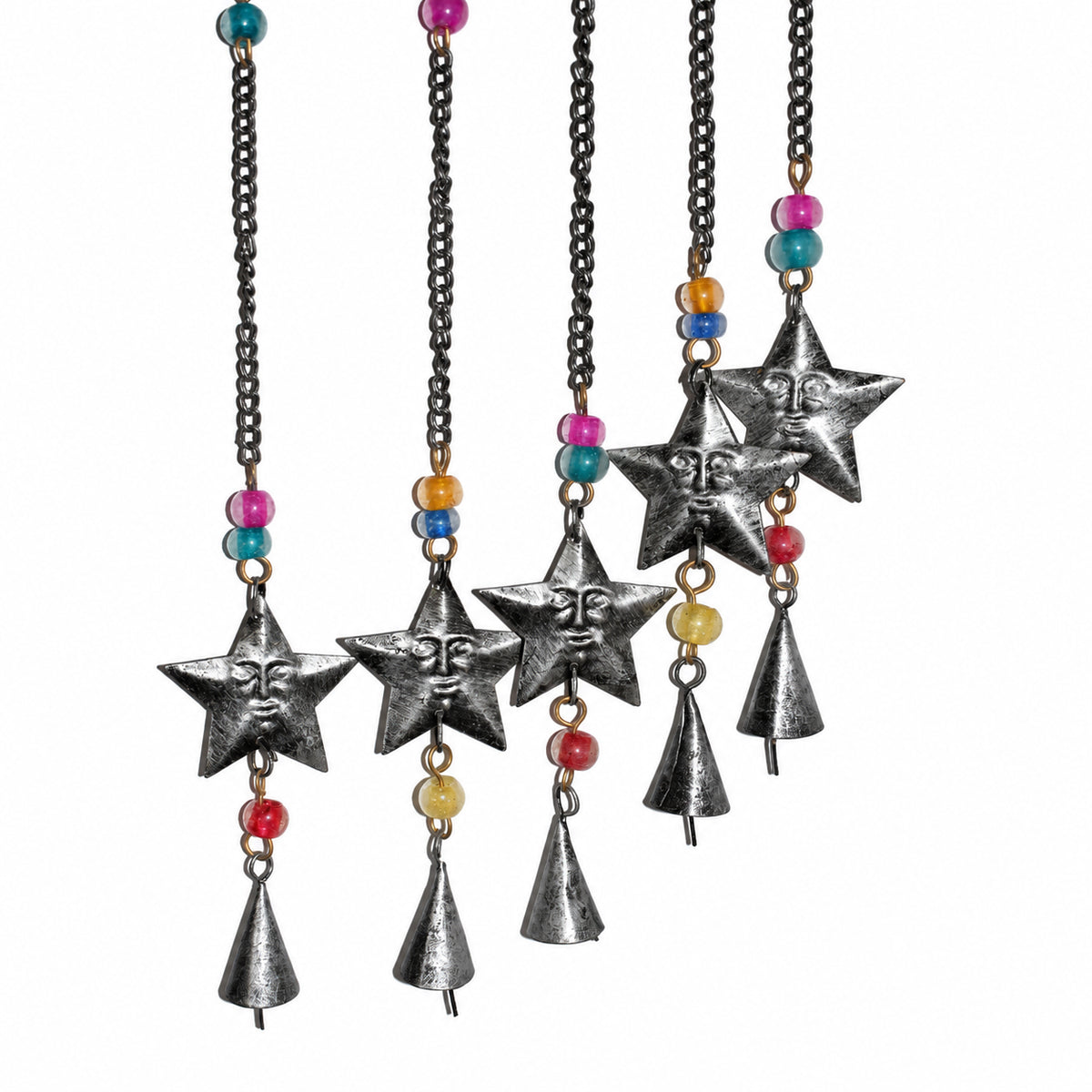 Large Hanging Moon - Silver
