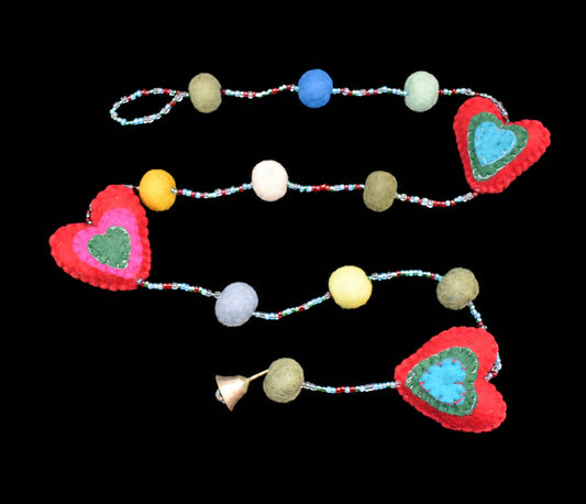Heart Hanging String Decoration