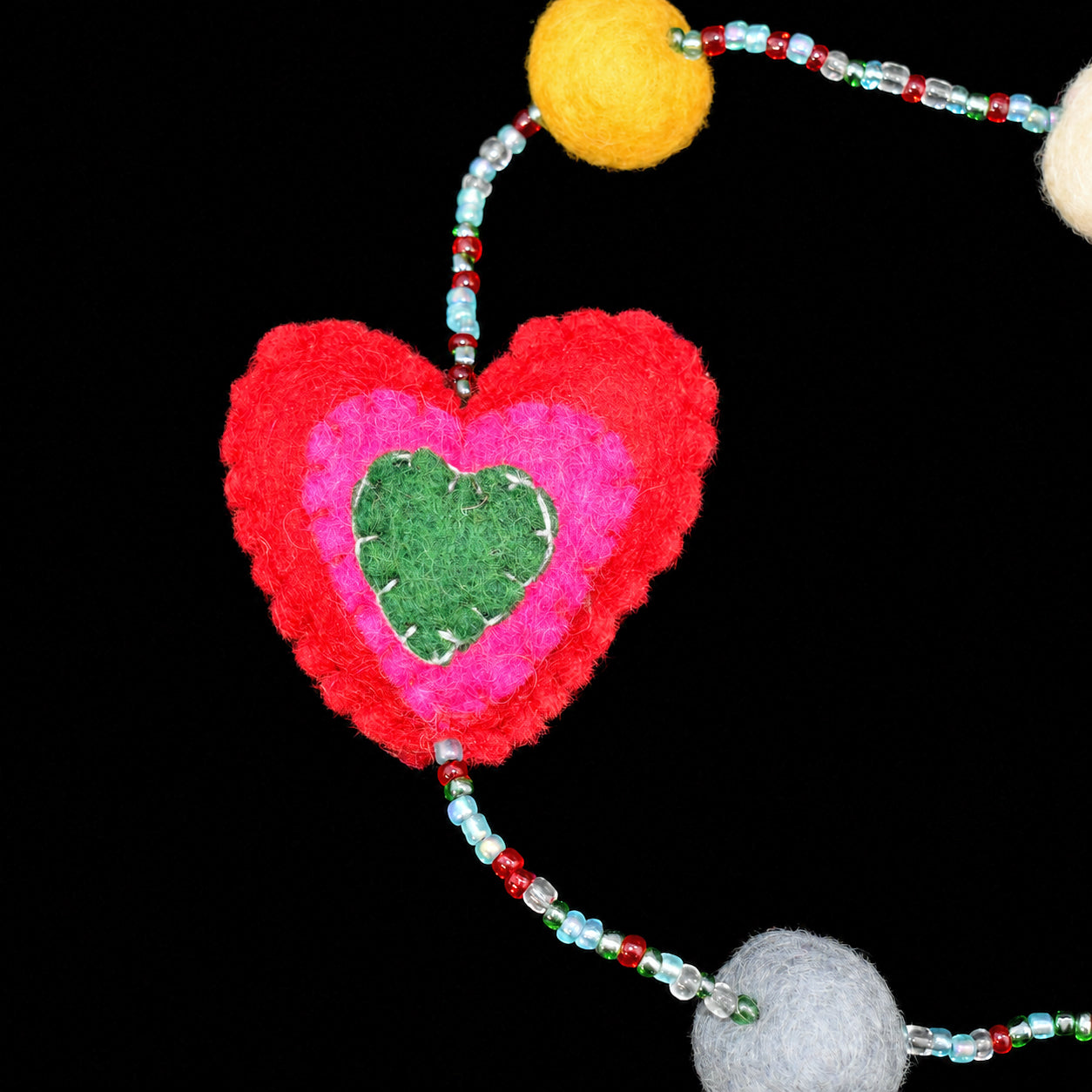 Heart Hanging String Decoration