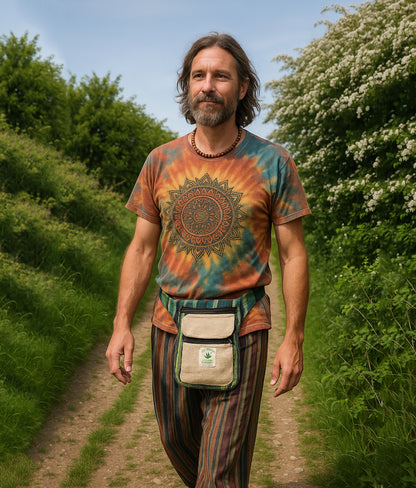 Cotton & Hemp Hip Bag