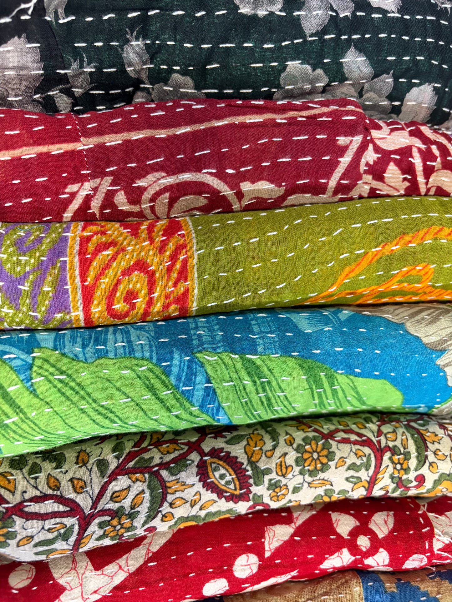 Kantha Cotton Throws